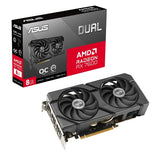 ASUS Dual Radeon RX 7600 EVO OC Edition 8GB GDDR6 Graphics Card