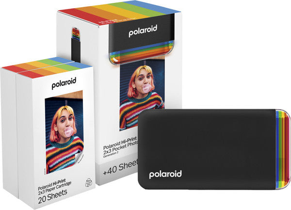 Polaroid Hi-Print Gen2 E-box Photo Printer - Black