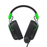 Havit H2002d Wired Gaming Headset - Black/Green