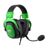 Havit H2002d Wired Gaming Headset - Black/Green