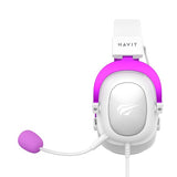 Havit H2002d Gaming Headset - White & Purple