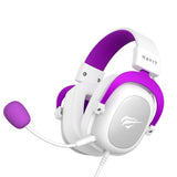 Havit H2002d Gaming Headset - White & Purple