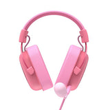 Havit H2002d Wired Gaming Headset with Microphone - Pink