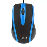 Havit HV-MS753 Universal USB Mouse - Black/Blue