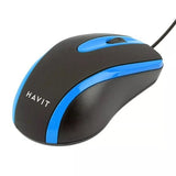 Havit HV-MS753 Universal USB Mouse - Black/Blue