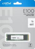 Crucial E100 1TB PCIe Gen4 2280 NVMe M.2 SSD