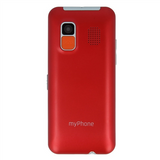 myPhone Halo Easy - Red - 1.77" TFT Display - 24MB/32MB - Single SIM - Bluetooth - 0.3MP Camera - 1000mAh Battery