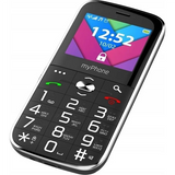 myPhone Halo C - Black - 2.2" TFT Display - Dual SIM - 0.3MP Camera - 1900 mAh Battery