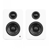 KANTO AUDIO PAIR - PASSIVE SPEAKERS WITH 1" SILK DOME TWEETER AND 4" KEVLAR WOOFER - WHITE