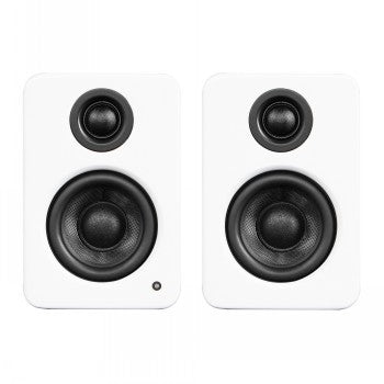 KANTO AUDIO 3" DRIVER - POWERED SPEAKERS WITH USB DAC AND 3.5MM AUX - MATTE WHITE (INCL. TYPE C & G POWER CORDS)