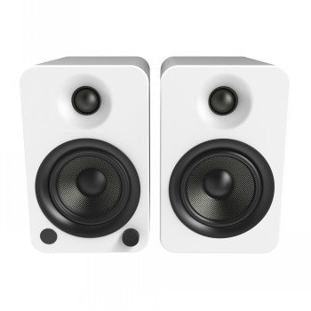 KANTO AUDIO 4" DRIVER - POWERED SPEAKERS WITH BLUETOOTH® AND PHONO PREAMP - MATTE WHITE (INCL. TYPE F & G POWER CORDS)