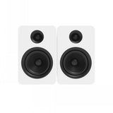 KANTO AUDIO 8-INCH SEALED POWERED SUBWOOFER W. RCA CABLE - MATTE WHITE (INCL. TYPE C & G POWER CORDS)