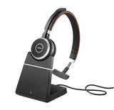 Jabra Evolve 65 TE Link 390a UC Stereo Headset with Charging Stand