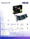 Graphics Card GeForce GT 710 2GB GDDR5 EVO
