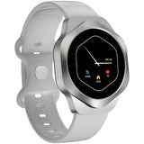 CANYON Hexagon 88 Smart Watch with Bluetooth Calling - Silver