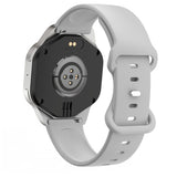 CANYON Hexagon 88 Smart Watch with Bluetooth Calling - Silver