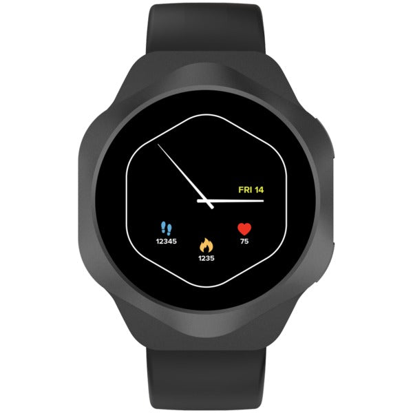 CANYON Hexagon 88 BT-CALL Smart Watch - Black