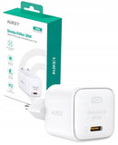 Puro 96W GaN Wall Charger - 3x USB-C Ports, White