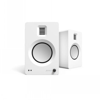 KANTO AUDIO PREMIUM POWERED SPEAKER WITH HEADPHONE OUT, USB DAC, DEDICATED PHONO PRE-AMP, BLUETOOTH, MATTE WHITE (INCL. TYPE F & G ...