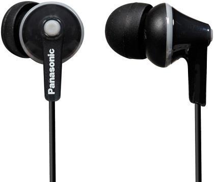 Panasonic RP-HJE125E-K In-Ear Headphones - Black