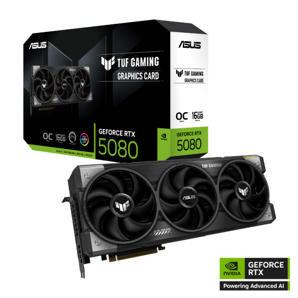 ASUS TUF Gaming GeForce RTX 5080 16GB GDDR7 OC Edition
