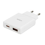 iBox ILUC43W Universal AC Indoor Mobile Device Charger - White