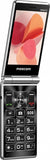 Flip MM 835L 4G Dual SIM Mobile Phone - Black