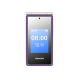 Flip MM835L 4G Dual SIM Flip Phone - Purple