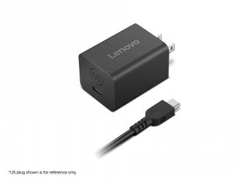 LENOVO Nano 65W USB-C GaN Power Adapter - Black (Europe)