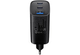 Havit UC20 GaN 65W 3-Port Travel Charger - Black