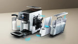 Siemens TQ715R03 EQ700 espresso machine (silver; 1500 W)