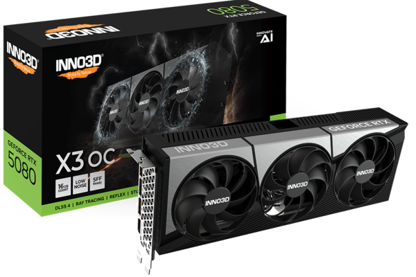 INNO3D GeForce RTX 5080 X3 OC Graphics Card