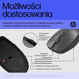 HP 715 Wireless Bluetooth Mouse - Multi-Device, Programmable, Rechargeable - Black