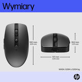 HP 715 Wireless Bluetooth Mouse - Multi-Device, Programmable, Rechargeable - Black