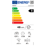 Gorenje W3NGPI72SBS Front Load Washing Machine - 7kg Capacity, 1200 RPM, Class B Energy