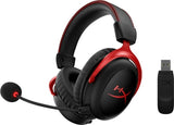 HyperX Cloud II Wireless Gaming Headset - Red/Gunmetal (HHSC2X-BA-RD/G)