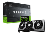 MSI GeForce RTX 5070 12G INSPIRE 3X OC 12GB GDDR7 Graphics Card