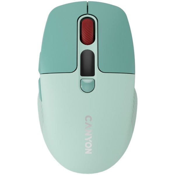 CANYON MW-26 LCD Silent Dual Mode Wireless Mouse - Green