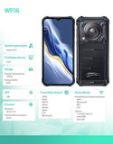 Smartphone WP36 4G 8GB/128GB IP69K Rugged Device