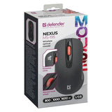 KOMPIUTERIO Defender Nexus MS-195 RF Silent Wireless Mouse - Black