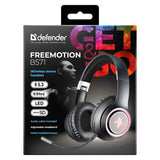 DEFENDER FreeMotion B571 Black LED Wireless Headphones