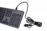 wired CK-400 Wired Keyboard - Black/Grey