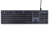 wired CK-400 Wired Keyboard - Black/Grey