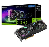 PNY GeForce RTX 5070 EPIC-X RGB OC 12GB GDDR7 Graphics Card