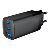 GEMBIRD TA-U2QC3-CAR-02 2-Port USB Car Fast Charger - Type-C PD 18W, Black