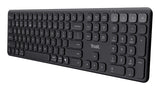 Trust Vaiya US Black Wireless Keyboard - USB, RF, Bluetooth