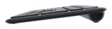 Trust Vaiya US Black Wireless Keyboard - USB, RF, Bluetooth