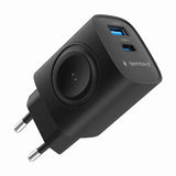 Gembird 2-in-1 Fast Wireless Charger for Apple Watch & iPhone - 20W (TA-UC-PDQCW20-01-BK)