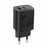 Gembird 2-in-1 Fast Wireless Charger for Apple Watch & iPhone - 20W (TA-UC-PDQCW20-01-BK)