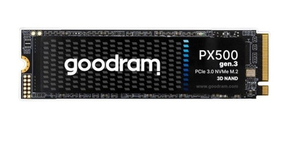 GOODRAM PX500 256GB NVMe PCIe Gen 3 x4 M.2 2280 SSD